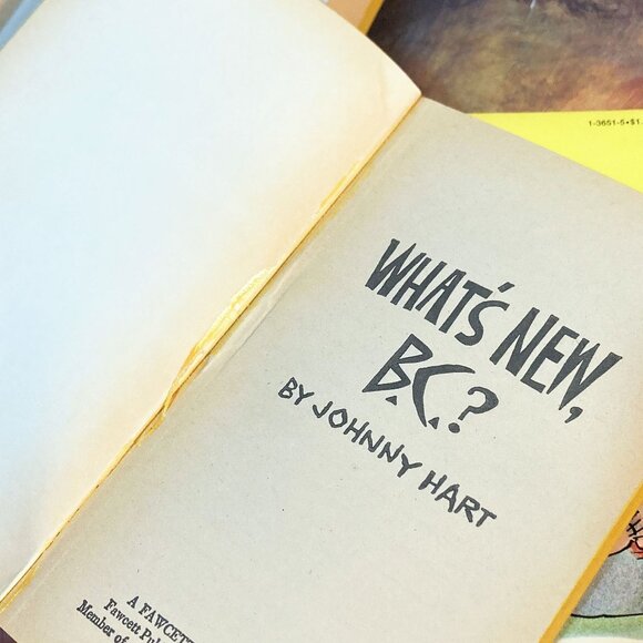 (6) VINTAGE B.C. PAPERBACK BOOKS BY JOHNNY HART - FAWCETT GOLD MEDAL - BOOK LOT - Picture 12 of 12